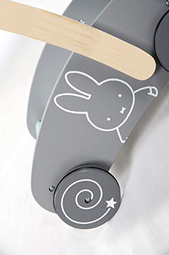 Trotteur bébé en bois Miffy roba pour accompagner ses premiers pas avec tendresse - 7