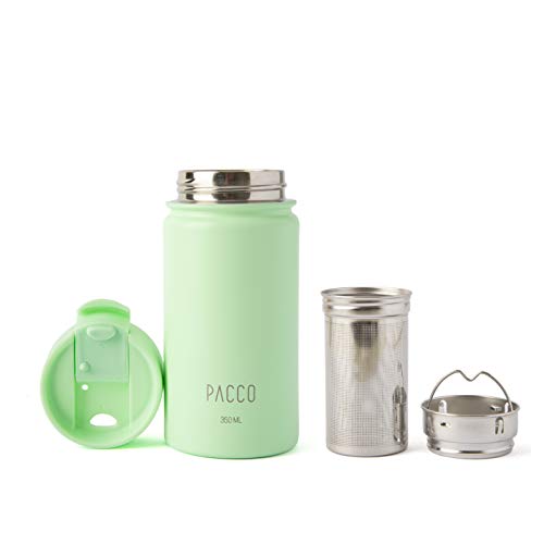 Copo Térmico Tumbler com Infusor (Menta) PACCO