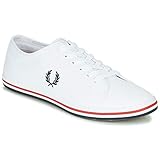 fred perry damen sneaker leder 1 Fred Perry Kingston Twill Sneaker Hommes Weiss - 42 - Sneaker Low
