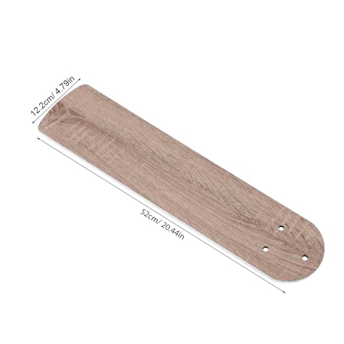 Aspas de repuesto para ventilador de techo de madera pintables para cocina y comedor rústico 2
