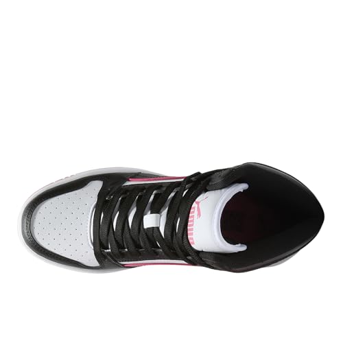Image of PUMA Womens Rebound Layup Lace Up Sneakers Shoes Casual - Black, Pink