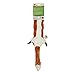 SPOT Skinneeez Fox 23 Inch Stuffing-Free Dog Toy – Soft Plush Tug Toy with Two Squeakers for Medium and Large Dogs – Mess-Free Interactive Chew Toy