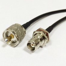 RF Wireless Router Cable TNC Female bulkhead To UHF type male PL259 Pigtail cable RG58 50CM Ships Quickly From USA