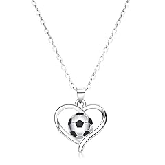 Heart Soccer Necklace