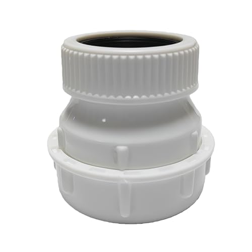 1 1/4 to 1 1/2 sink drain adapter, Extension Coupling with slip joint connection, 1-1/2