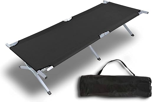 Heavy Duty Lightweight Folding Camping Cot Bed | Portable Beach Bed Cot, for Home, Office, Lawn, Picnic, Cαmping, Trαvel (Multi-Color,Pack of 1) (Y2)-image-38