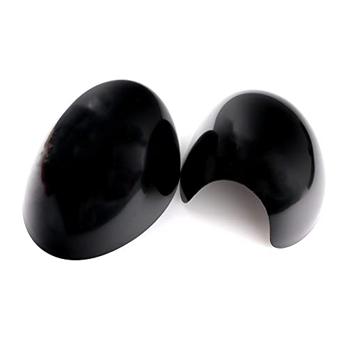 ABS vX`bN obN~[ TCh EBO ~[ Jo[ Lbv g Side Wing Mirror Cover Caps Trim for Mini Cooper ~j N[p[ R55 Clubman Nu} R56 Hatch