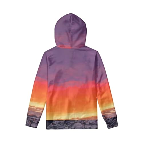 Hoodies for Boys Girls 3d Printed Dinosaur Hooded Sweatshirts Long Sleeve Pullover Hoody with Pocket 6-16Y3