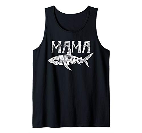 Mama Shark Family Matching Jawsome Women Mothers Day Gifts Tank