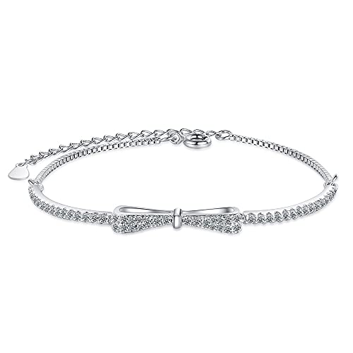 Bracelets à arc pour les femmes en finition polie au design épuré