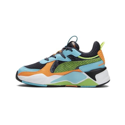 PUMA Kids Boys Rs-X Arcade Striped Lace Up Sneakers Shoes Casual - Blue3