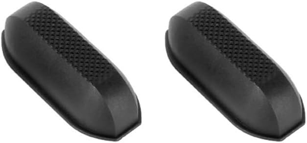 Image of 1Pair Replacement Plastic Stud Luggage Feet Pads Baggage Replacement Stud Foot Black Feet Pads for Luggage Bags Suitcase Stand Feet for All Suitcase Luggage and Travel Gear Travel Accessories