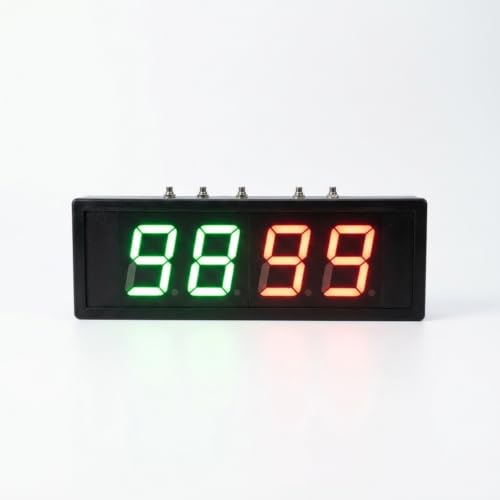 Marcador Electrónico LED Inalámbrico Digital Portátil con Batería para Voleibol