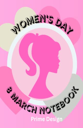 8 March notebook - Happy women�fs Day | women�fs day journal Notebook| lined Journal floral design, for college girl, executive wo