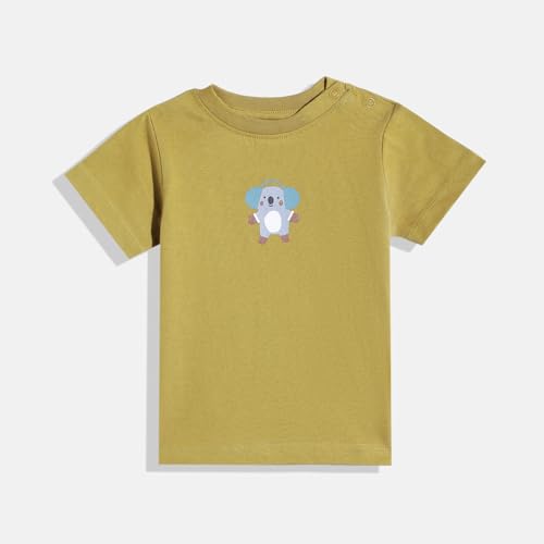 Image of Mothercare Baby T-Shirt 3-Pack Unisex Short Sleeve Cotton Animal Print