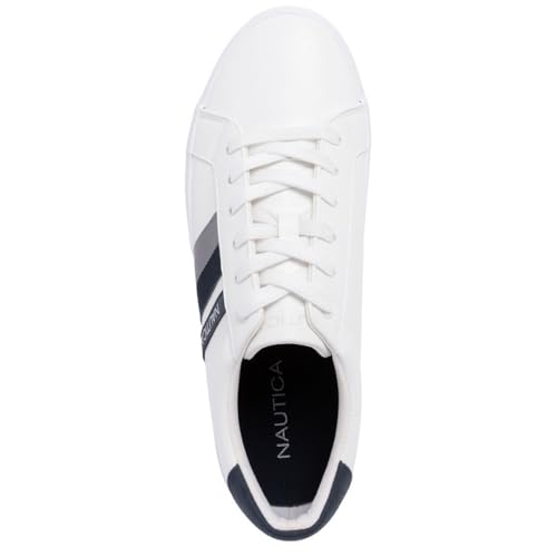Image of Nautica Men's Casual Shoe, Classic Lace-Up Low Top Loafer, Fashion Sneaker - in Medium & Wide Width Sizes