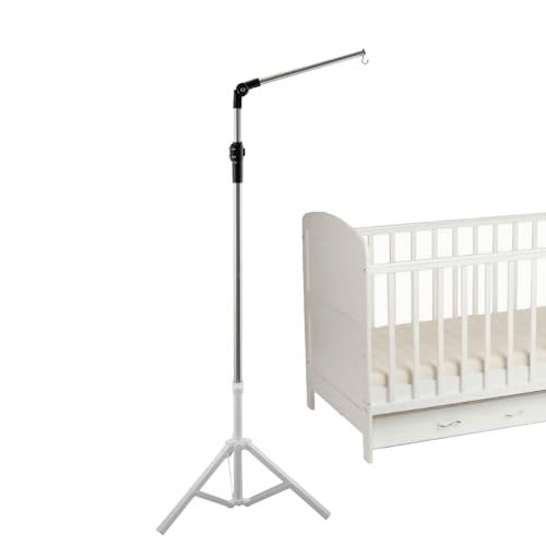 Quynhni Baby Crib Mobile Arm, Adjustable, 180° Rotation