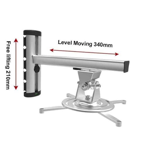 Soporte proyector para evitar vibraciones con fijación de aluminio 360 5