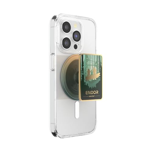 PopSockets Phone Grip for MagSafe Magnetic Holder Phone Stand Star Wars - Enamel Welcome to Endor