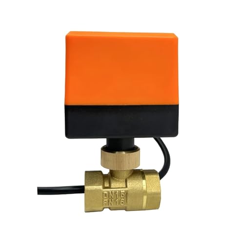 Vanne électrique en laiton DN15 pour automatiser le chauffage domestique