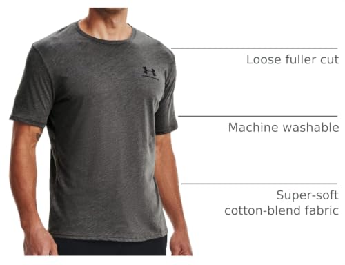 Image of Under Armour Men's Sportstyle Left Chest Logo Short-Sleeve T-Shirt