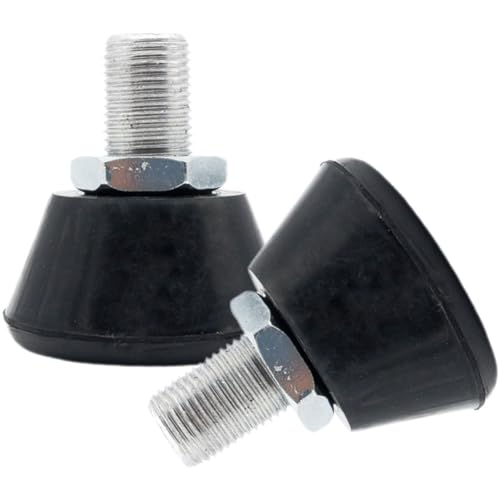 ERINGOGO 1Pair Adjustable Rubber Toe Stops for Roller Skates Professional Skate Stoppers with Replaceable Brake Tool for Smooth Outdoor Surfaces Compatible with Standard Four Wheel