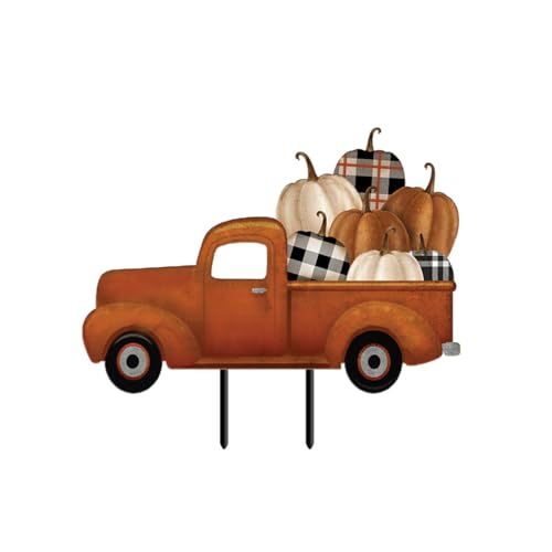 Briarwood Lane Happy Fall Pickup Metal Yard Art