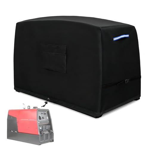 Heavy Duty 600D Welder Generator Cover Compatible with Lincoln Ranger Ranger 250 250 GXT 250 LPG 305 G 305 LPG 305 G EFI 37H x 22W x 43D All-Weather Waterproof Protective Cover