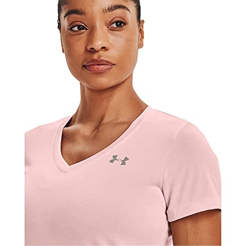 Image of Under Armour Womens Tech V-Neck Twist Short-Sleeve T-Shirt