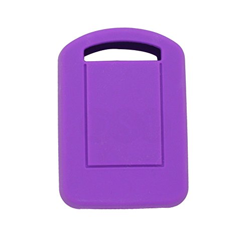 BROVACS Silicone Cover Protector Case Holder Skin Jacket Compatible with OPEL VAUXHALL 2 Button Remote Key Fob CV9621 Purple - Image 2