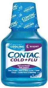 Contact Cold & Flu Max Strength Liquid 8oz