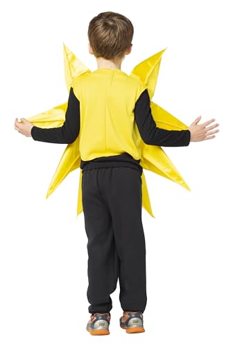 Disfraz infantil Rasta Imposta Sun Sunshine 4-6X amarillo miniatura 3