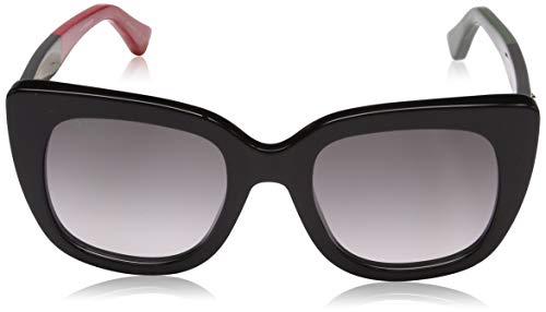 Gucci GG0163S 003 Occhiali da Sole, Nero (3/Grey)