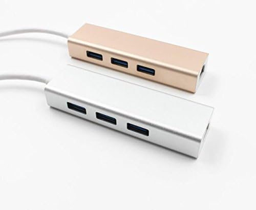 1 pcs lot USB C Hub 3.1 Type C to 3.0 HUB 12 Inch Mac OS iOS 3.1 Gigabit Ethernet