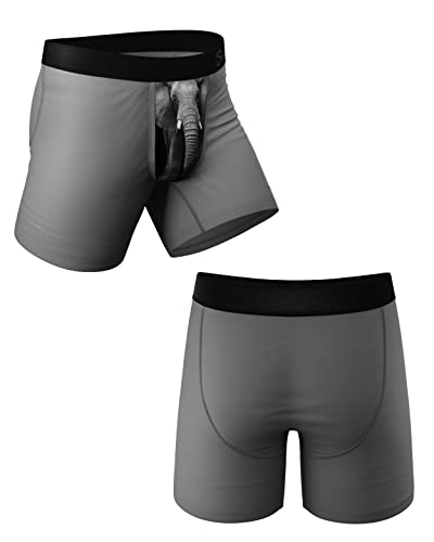 Shinesty Ball Hammock Boxer Brief - Pouch Underwear For Men - Flyless - XXX-Large, Black