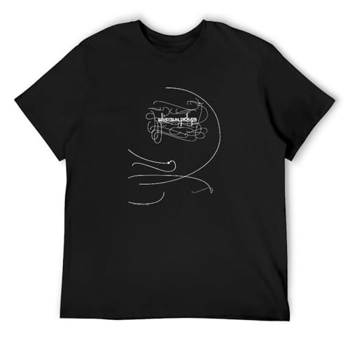 Photo de Ponga Silversun Pickups 2010 Tour Men's T-Shirt Graphic Shirts Unisex Black Tee M