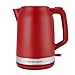 Hamilton Beach Kettle Toaster and Microwave Set, Ella, Electric Kettle 1.7L, Wide Slot Toaster 2 Slice, Microwave, 20L Retro, Kettle & Toaster Set, Red - ELLARB