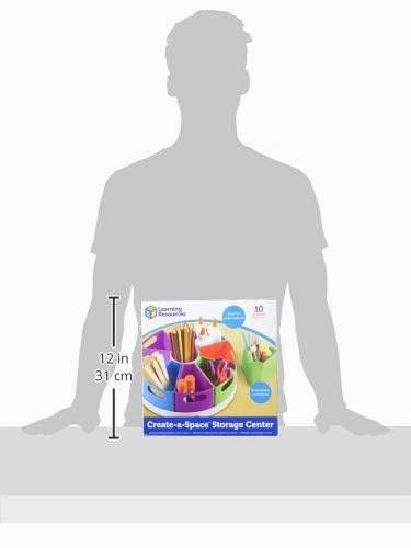 Rangement Create-a-Space Learning Resources &agrave; compartiments amovibles pour ateliers cr&eacute;atifs - 4