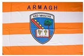 ARMAGH Official Ireland GAA Crest County Flag 152cm x91cm Very Limited Stock