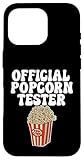 pop corn production process Installation facile Testeur de Popcorn Officiel Coque pour iPhone 16 Pro