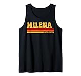 milena nome personalizzato carino idea donna vintage milena canotta
