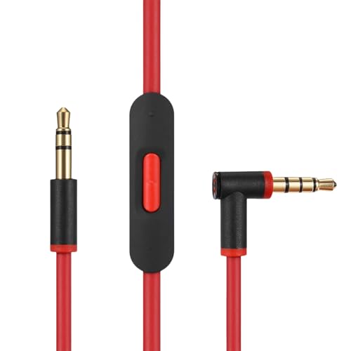 Cable de audio de reemplazo con control y micrófono 3.5 mm miniatura 1