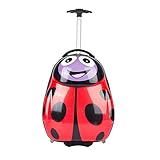 [Diseño interesante] Se trata de una maleta para que los niños la lleven en sus viajes. La linda forma de animales de dibujos animados en las maletas puede atraer a sus hijos a tomar medidas para organizar su equipaje y disfrutar del proceso.