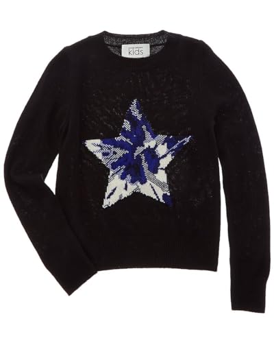 Jacquard Tie-Dye Star Wool & Cashmere-Blend Sweater