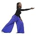 Danzcue Womens Celebration Spirit Palazzo Pant, Deep Purple, Large