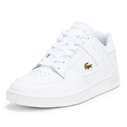 Image of Lacoste Women's Court Cage Leather Sneakers