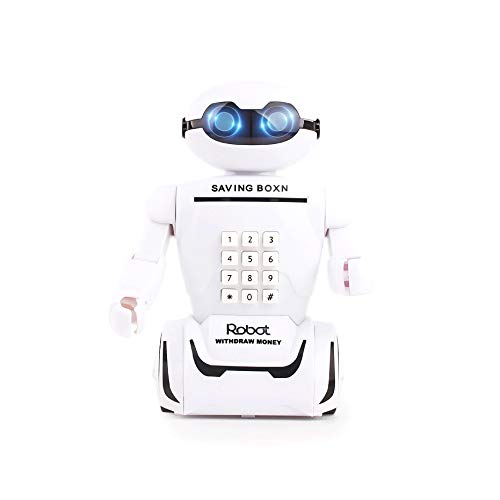 LEITOUYE Robot Multifunction Piggy Bank Lamps Password Box Piggy Bank Children Cartoon Creative Musi