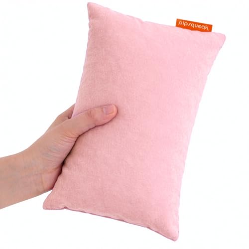 Pipsqueak Microfiber Pillow 11x7" for Travel, Kids, Dogs