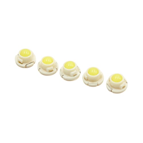 uxcell 5pcs 12V Luz LED T4.7 para tablero miniatura 1