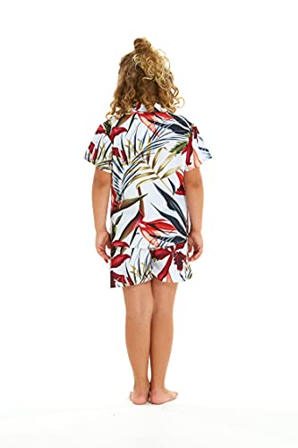 Image of Boys' Aloha Shirt Cabana Set in Signature Prints | Button Front Shirt; Soft Rayon Fabric; Signature Tropical Prints; Lightweight Comfort; Vacation Ready